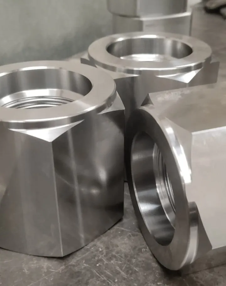 Pieza mecanizada CNC por Maestranza Luco SPA — trabajo 16