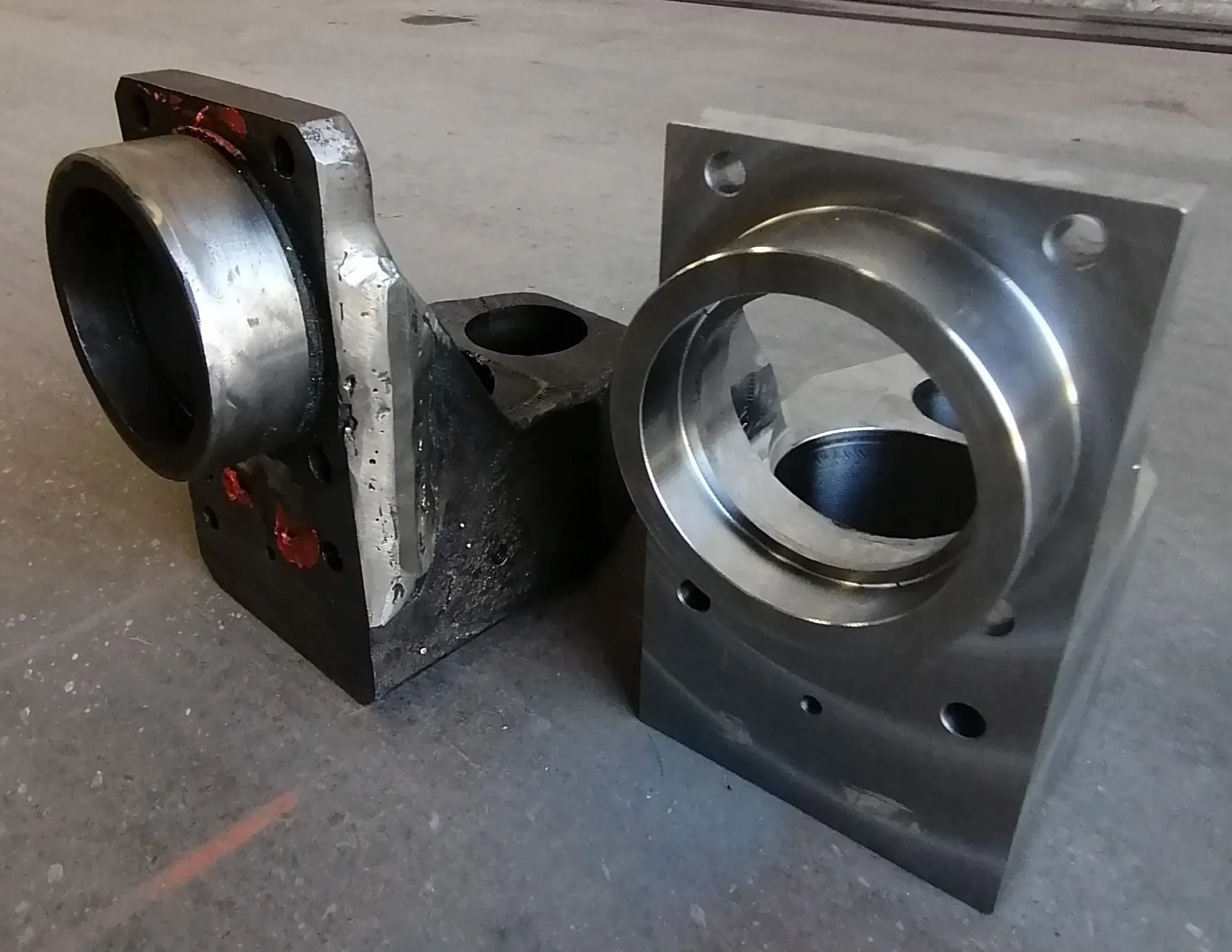 Pieza mecanizada CNC por Maestranza Luco SPA — trabajo 8